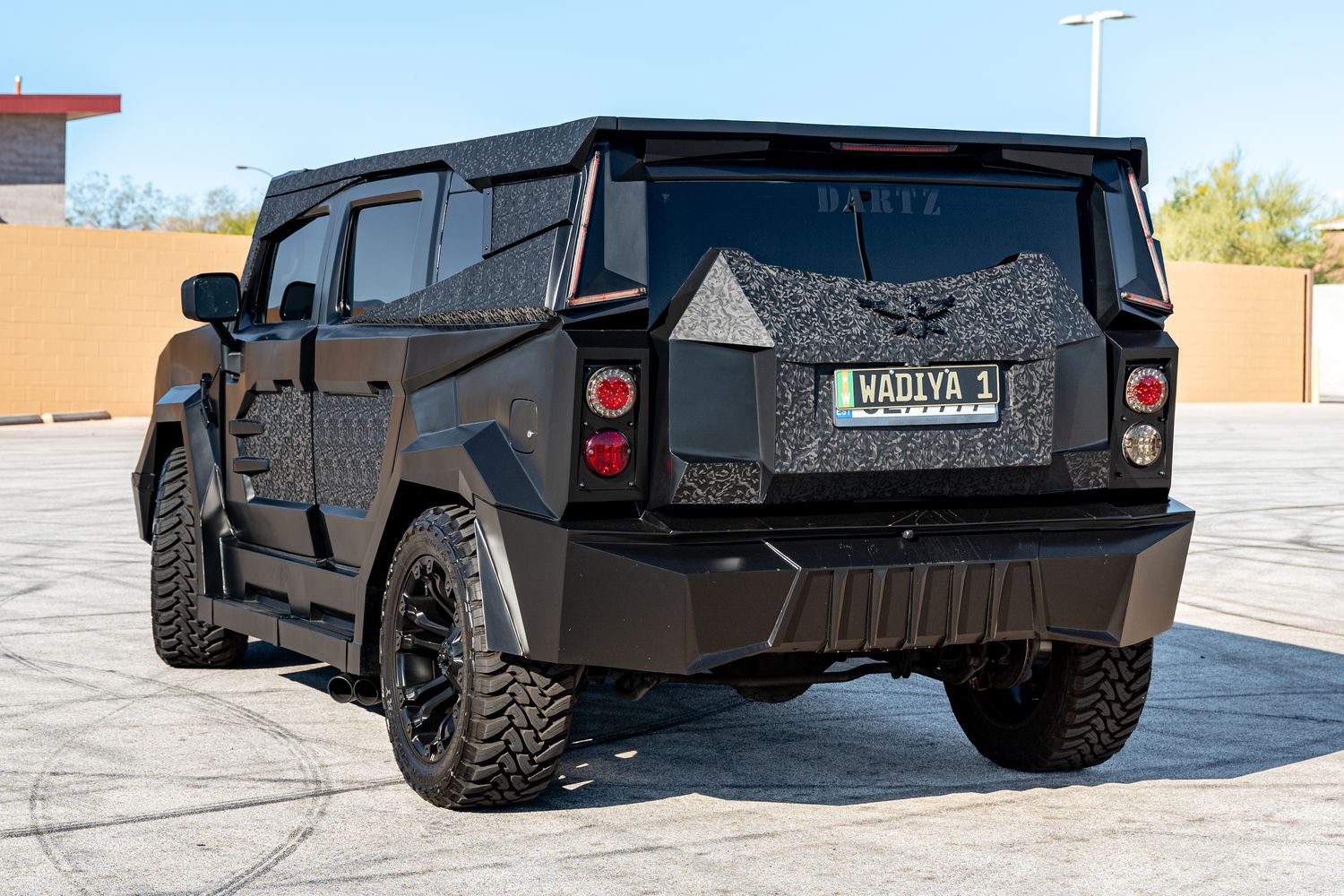 2003 Hummer H2 Dartz Prombron Black Stallion (2019 Build) 1-of-1